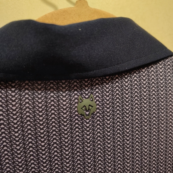 Greyson Men's Sienna Antlerbone Pattern Polo Shirt Sz L-Performance Golf Casual - Picture 7 of 7